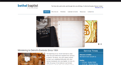 Desktop Screenshot of bethelbaptistscs.org